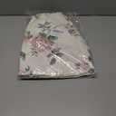 Rectangle Picnic Table Cloth, Elastic Waterproof Fitted Vinyl Tablecloths for 8 Foot Tables, Wipeable Flannel Backed Table Covers for Dining, Camping, Outdoor(Rose,36"x96")