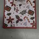 2025 Christmas Decorations Picture Frame 6x4 Snowflake Christmas Metal Photo Display Photo Frames with High Definition Glass Front Gift Ideas Tabletop Home Decorative (Snowman Sleigh 2025)