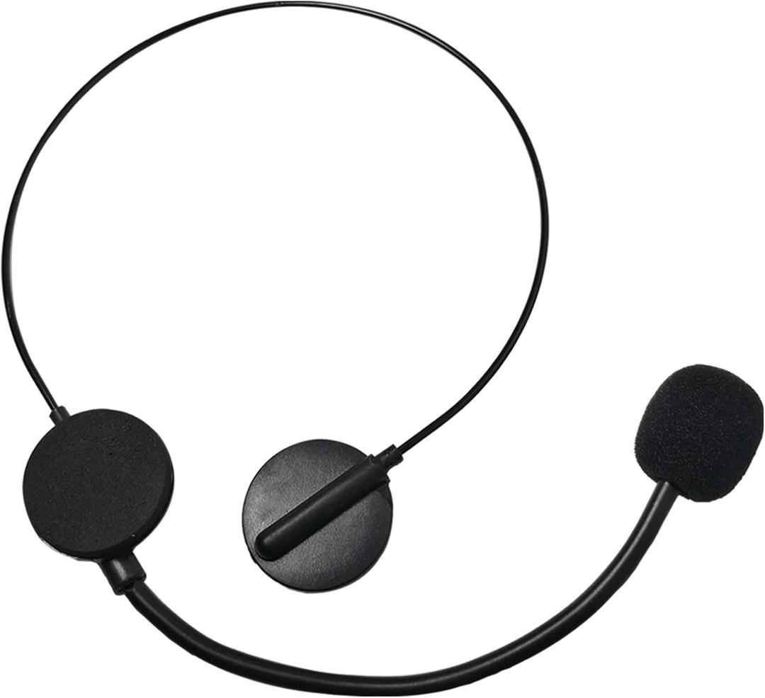 Super Star Costume Accessories Fake Rock Star Singer Costume Moondrop Costume Accessory Plastic Prop Microphone Fake Head Microphone Headset