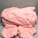 BEDELITE  Queen Comforter Set -Super Soft & Warm Fluffy Pink Bedding, Luxury Fuzzy Heavy Bed Set for Winter with 2 Pillow Cases