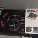 BEZGAR Brushless RC Plane with Camera | 2.4GHZ Remote Control Airplane, 6-axis Gyro Drones for Kids, RC Helicopter, 360Flip Jet Fighter for Beginners with LED Navigation Lights