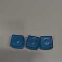 3pcs Squishy Stress Cube, 2026 New Squishy Stress Ice Cube Fidget Toys, Stress Relief Toys Squeeze Toys for Adults (Blue)