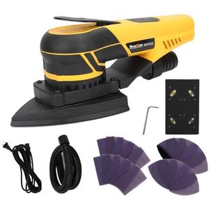 PHENDO 350W 3A Electric Delta Random Orbital Sander Mouse Sander with Pluggable Wire, Sanders for Woodworking, Primary Wood and Panel Processing,3MM