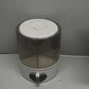 Rotatable Food Storage Containers, 6-Grid Grain Container Storage with Compartments, One-Click Output Kitchen Storage Bucket, Ideal for Home Use, Pantry Organization (C)