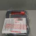 Nuby Easy Go Booster Seat - Travel Booster Seat for Babies and Toddlers - Holds Up to 35 Pounds - 9+ Months - Gray Chevron