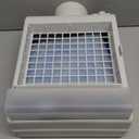 FUNMAS 3-in-1 Indoor Dryer Vent, Stainless Steel Screen Filter, Polyester Filter and Water Drawer System, Upgrade Safety Vent Flap, with 4 Pieces Polyester Filters, For Electric Clothes Dryers (White)