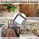 Audend Double Carpet Pad, Non Skid Sided Rug Tape 12 Pack, Rug Gripper on Wood Floor and Tile Floors, White Carpet Gripper for Indoor, Outdoor, Home, Kitchen, Living Room