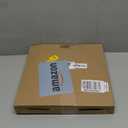 Matte Black PU Ceiling Medallions for Light Fixtures and Ceiling Fans, 12-1/4"OD x 4" ID x 1" P (Fits Canopies up to 7")