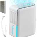 3 in 1 Dehumidifier, Humidifier & Air Filtration & aroma diffuser combo - 39Oz, Auto Humidity Control,Quiet, 27dbmultifuctional colorful mist,for Bedroom/bathroom/home/basement/RV(350 sq.ft)