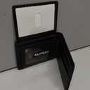 RUNBOX Wallet for Men Slim Rfid Leather 2 ID Window With Gift Box | Slim, Rfid, 2 ID Window, With Gift Box, Slim, Rfid (Carbon Black-15 slots)