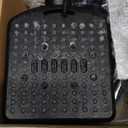 Filtered Shower Head with Handheld Matte Black - High Pressure 6 Modes, 120 Anti-clog Nozzles, Detachable Showerhead with Hard Water Filters, Extra Long 6ft Hose, Power Wash Mode for Bathroom