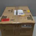 ropelux Caged Ceiling Fan with Lights, Rustic Farmhouse Low Profile Ceiling Fans Light with Remote