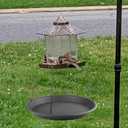 Bird Seed Catcher Tray Platform Feeder Hanging Tray Fits Most feeders Catches Most Falling Seed and Husk Great for Attracting Birds Outdoors, Backyard, Garden - No Feeders