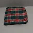 Softalker Christmas Checkered Tablecloth Rectangle - Green Buffalo Plaid Linen Cotton Gingham Xmas Table Cloths, Winter Farmhouse Table Decorations for Dining/Parties/Holiday, 54 x 80 Inch