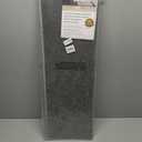 PURE ERA Bullnose Carpet Stair Treads Set Tape Free Non-Slip Indoor Stair Protectors Pet Friendly Rugs Covers Soft Skid Resistant Washable Reusable 9.5" x 30"(2 Pieces,Gray) (Grey)