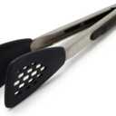 OXO Good Grips 14-Inch Silicone Flexible Tongs - Black