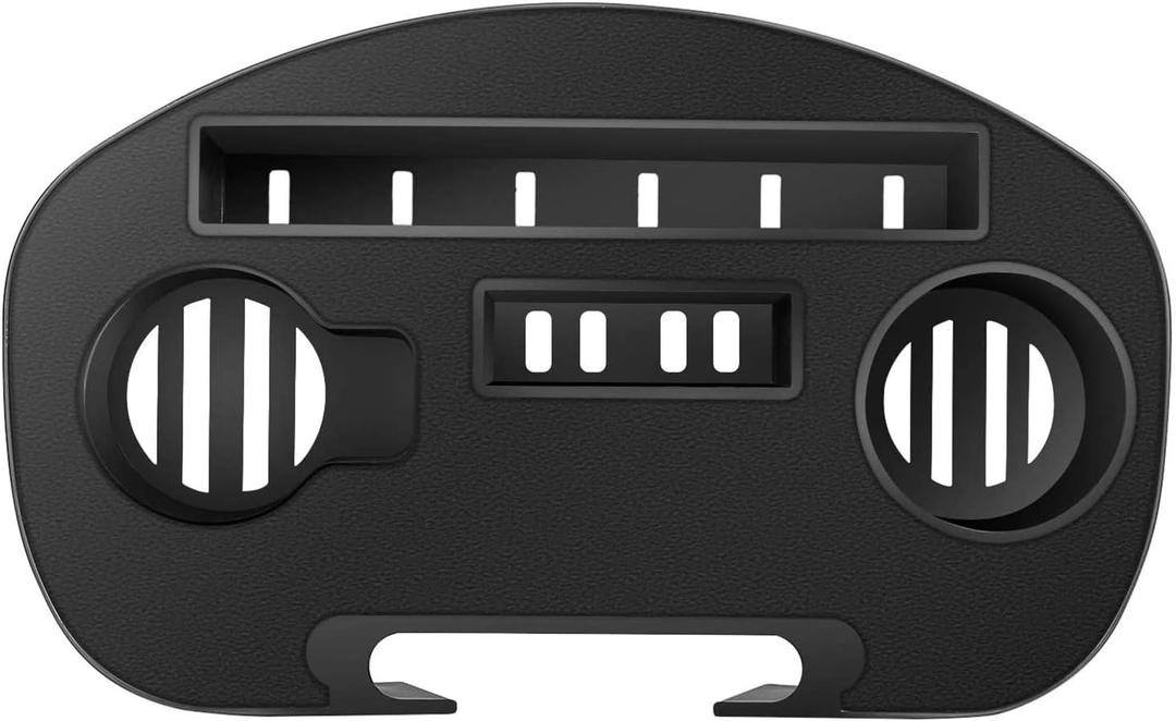 C-CHAIN Zero Gravity Chair Tray - Cup Holder for Fold Lounge Chairs, Zero Gravity Lounge Chairs Universal Clip with Mobile Device Slot, Snack Tray, and Water Cups Tray (Large, 1 pc)