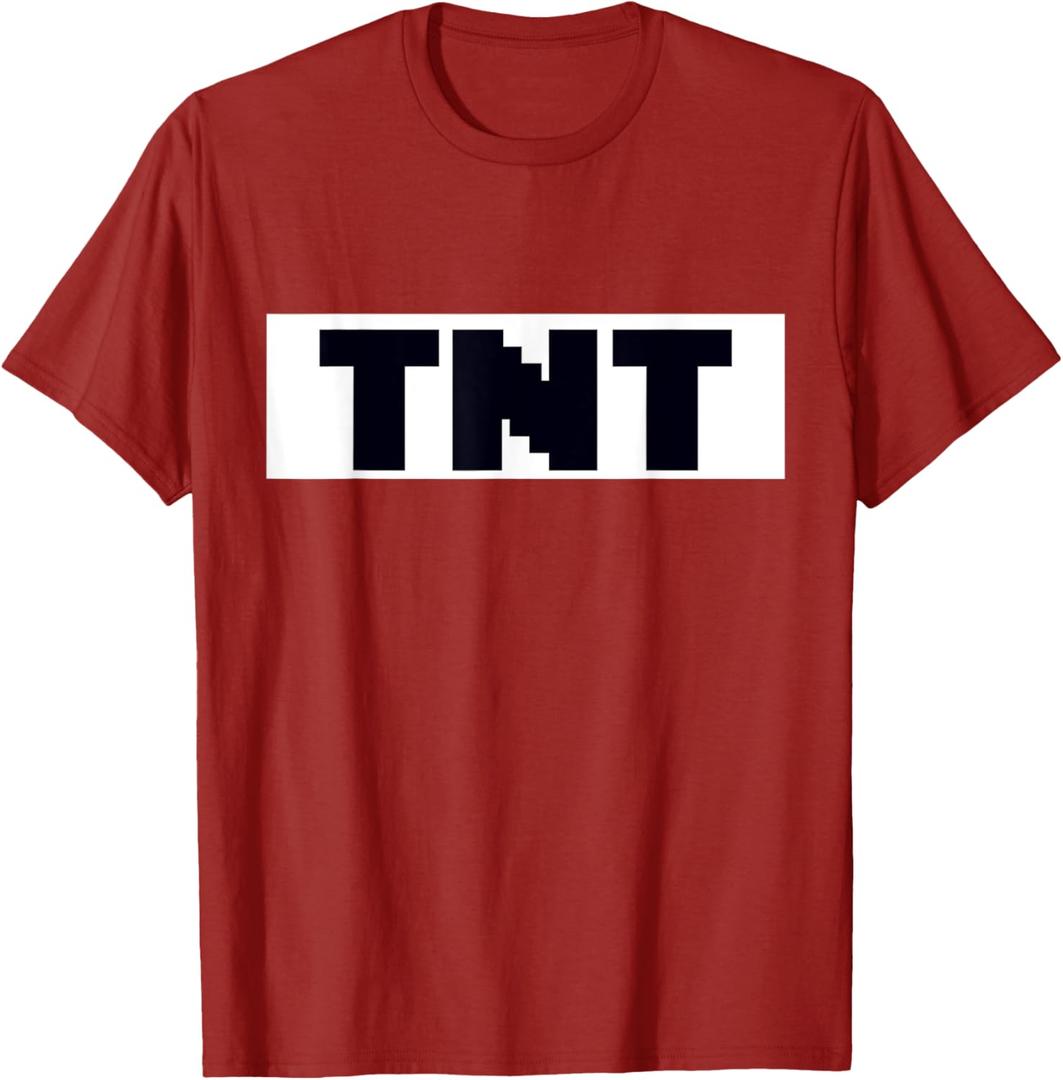 TNT Costume DIY Easy Family Costumes TNT Halloween Costume T-Shirt (Small, Cranberry Red)