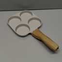 CAROTE Egg Pan Omelette Pan, 4-Cup Nonstick Granite Omelette Skillet - Pancake Pan and Healthy Egg Cooker Suitable for Gas Stove & Induction Cookware