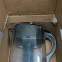 Brita Large Water Filter Pitcher for Tap and Drinking Water with SmartLight Change Indicator, Includes 1 Standard Filter, BPA-Free, Lasts 2 Months, 10-Cup Capacity, Stretch Limo Black