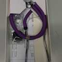 Primacare DS-9295-PU 30" Sprague Rappaport Style Stethoscope for Doctors, Nurses and Medical Students, First Aid Professional Dual Head Cardiology Kit for Men, Women and Pediatric, Purple