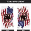 AVOIN colorlife Memorial Day Always Remember Our Heroes House Flag 3x5 FT Double Sided, Military Soldiers Patriotic Large Banner Yard Outdoor Flag