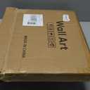 Framed Christian Wall Art Set of 3, Neutral Beige Wildflower Field Jesus and Lost Sheep Prints, Religious Inspirational Scripture Artwork Decor for Living Room Bedroom Prayer Room, 12x16 Inch