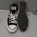 Converse Women's Chuck Taylor All Star Madison Canvas Mid Top Sneaker (7, Black/Black/White)