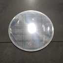 24" Frameless Beveled Round Mirror with 1" Edge for Bathroom, Entryways, Vanity Wall Decor
