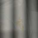 Ling's Moment 10Ft Ivory Chiffon Like Table Runner with Silver Sparkle for Beige Wedding Rustic Boho Wedding Party Bridal Shower Decorations Birthday Party