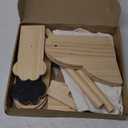 Wall Mounted Cat Hammock with 4 Climbing Steps,Pine Wood Cat Climbing Shelves & Perches up to 30lbs,Kitty Wall Shelf Furniture for Indoor Sleeping, Lounging,Climbing and Playing