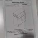 Shintenchi Kitchen Buffet Cabinet with Adjustable Shelf, Modern Kitchen Storage Cabinet,Farmhouse Coffee Bar CabinetWhite (37.6"H)