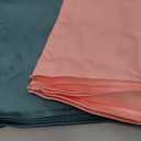 Soft Organic Cotton Toddler Pillowcases 14 X 20 Inches, Fit 13 X 18, 14 X 19 Pillows, Smooth Pearl Cotton Baby Pillowcases with Envelope Closure, Pink and Sterling Blue, Set of 2