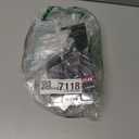 BOZZYS Cable Lock with 3 Keys | L 6.56ft(2m),D 1/6in(4mm) Adjustable Steel Cable Padlock | Aluminum Locks for Bikes, Gate, Lockers & Outdoor Gear | Weatherproof& Silver