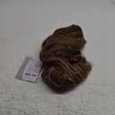 karlery Women 70s Feathered Wig Long Brown Wave Disco Wig Singer Highlight Dyed Vintage Costume for Party Fashion Accessory