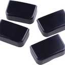 4X Rear Seat Slide Rail Anti-Kick Rubber Plug Cap fit for Tesla Model Y 2020