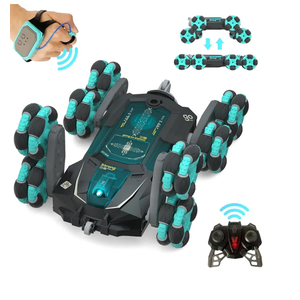 Coplus 8WD Gesture Sensing Stunt Rc Cars, Toys for Age 8-13 Hand Remote Control Climbing Car, Toy for Kids 9 10 11 12 Year Old Christmas Birthday Coolest Best Gift Ideas for Boys (Black)