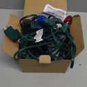 Multicolored C7 Christmas Lights Outdoor, Retro Vintage 25 Count String Lights, Old Fashioned Colored Bulbs for Indoor Christmas Tree, Garden, Porch, Holiday & Party Dcor