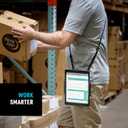 Nite Ize Squeeze Universal Tablet Holder, Tablet Stand and Lanyard Fits iPad/Galaxy Tab/Surface Pro