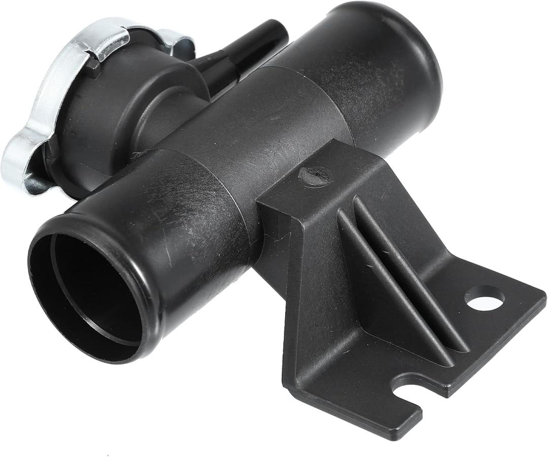 X AUTOHAUX Thermostat Housing Radiator Coolant Cap Filler Fill Neck with Cap for Mitsubishi Lancer 2008-2017 for Mitsubishi Outlander Sport 2011-2019 Replace 1350A043