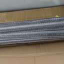 16 Pack Rectangular Hollow Stair Spindles 44 Inches, 1/2" Iron Balusters for Staircase Interior With 32 Baluster Shoes