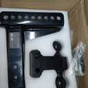 Adjustable Trailer Hitch -Drop Hitch-Tow Hitch with 2.5 inch Receiver-6inch Drop/Rise, 2" & 2-5/16" Ball Hitches for Trucks, 22,000 LBS GTW, Trailer Hitches with Anti-Theft Pin, Black