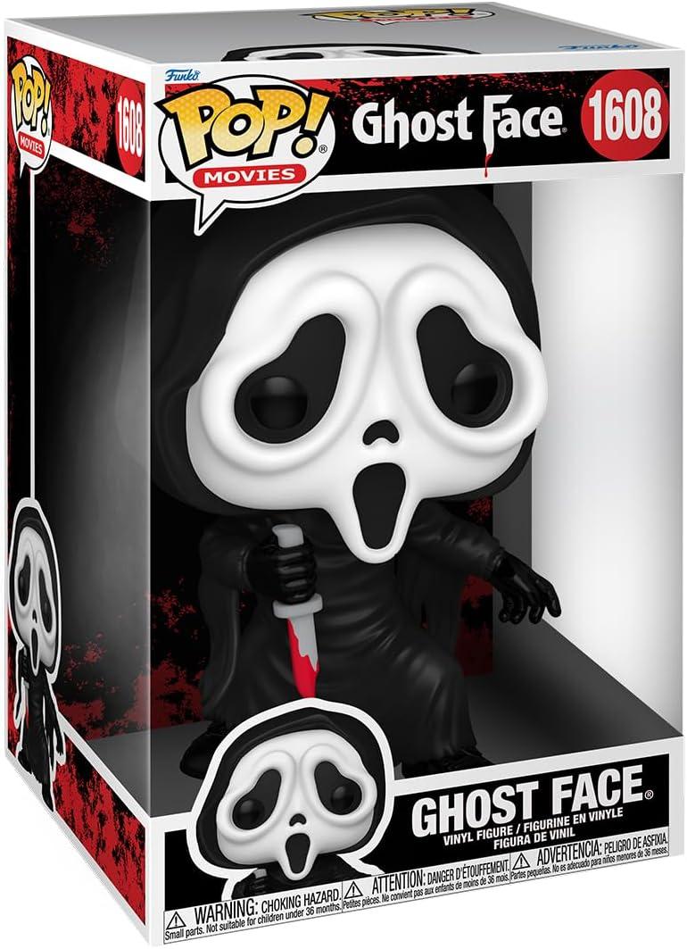 Funko POP! Jumbo: Ghostface - Ghostface - Collectable Vinyl Figure - Gift Idea - Official Merchandise - for Kids & Adults - Horror Fans - Model Figure for Collectors and Display