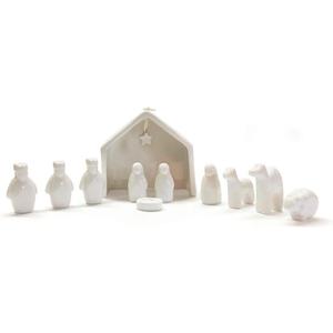 Two's Company 11 Pieces Miniature Nativity Set in Gift Box