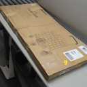 Whitmor Extra Large Utility Foldable Shopping Cart with Wheels, 100 Lb Capacity, Heavy Duty Grocery Cart with Steel Frame, Foam Handle, Rolling Collapsible Utility Trolley for Grocery, Laundry, Black