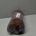 OLANLY Bathroom Rugs 50x30, Extra Soft Absorbent Chenille Bath Rugs, Rubber Backing Quick Dry, Machine Washable Bath Mats for Bathroom Floor, Tub and Shower, Home Decor Accessories, Brown