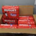 Huggies Size 4 Diapers, Little Movers Baby Diapers, Size 4 (22-37 lbs), 150 Count (6 Packs of 25), Packaging May Vary