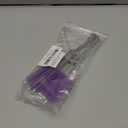 CiaraQ Bottle Cleaning Brushes, 8 Inch Nylon Tube Brush Set, Cleaner for Narrow Neck Bottles Cups with Hook, Set of 10pcs.