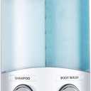 Better Living Products 76234-1 DUO 2-Chamber Dispenser, Satin Silver