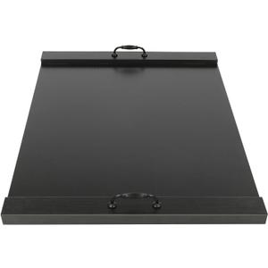 30222.5inch Gas Stove Cover, Durable Noodle Board Stove Cover with Handles, Multiuse Stove Top Covers for Gas Burners/Electric Stove (Black)